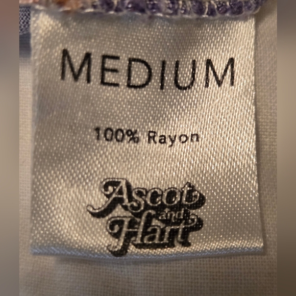 Ascot & Hart, Retro Floral Women's Sleep/Lounge Shorts - Multicolor, Size Med - Picture 9 of 10